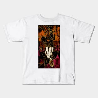 The Hanged Man (Cyberpunk Tarot) Kids T-Shirt